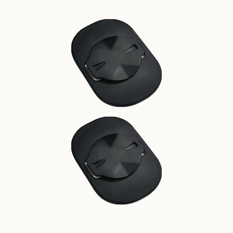 The Garmin Mount Lord of the Tools 2PCS Cellphone Holder Compatible with Garmin Edge Bike Computer Mount Anti-skid Adhesive Phone Mount Adapter 40x40mm Plastic Black