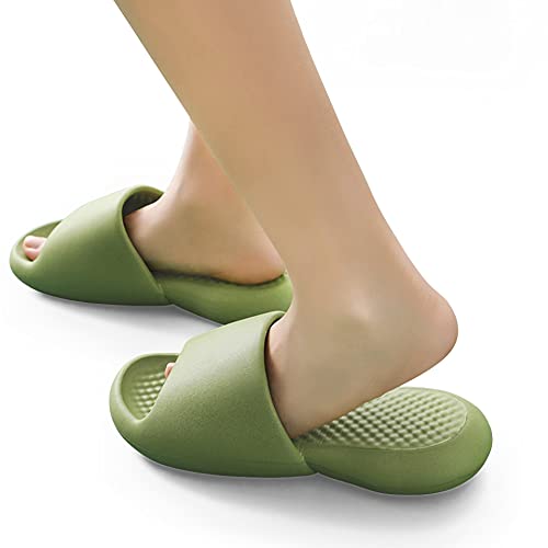 Stunner Slippers for Women and Men Bathroom Slipper Quick Drying Non-Slip Open Toe Soft Thick Sole Sandals House Slipper for Indoor & Outdoor Gray4