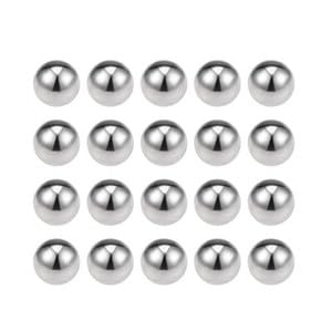 #US 1/4" Bearing Balls 440C Stainless Steel G25 Precision Balls 100pack