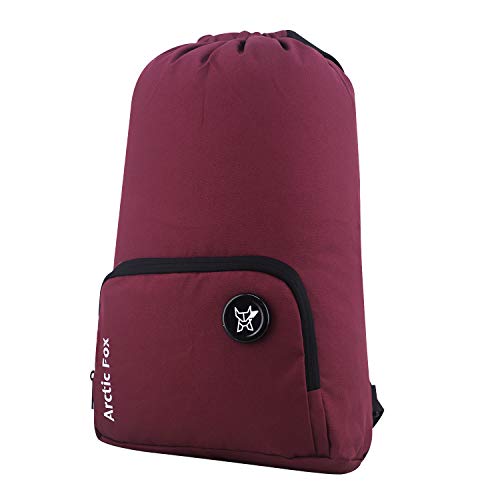 Image of Arctic Fox 15 Liters Draw String Bag Hepping Purple Backpack