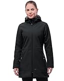 【Softshell-Technologie 】33,000ft Damen Wasserdicht Outdoorjacke verfügt über 3-Lagen-Material mit äußerer Softshell, TPU-Membran-Mittelschicht und Fleece-Innenfutter für starken Schutz vor den Elementen.