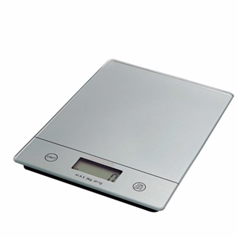 Kitchen Digital Scale 5 kg – Electronic Food Weighing Scale with High Precision Sensor for Cooking & Baking (SILVER)