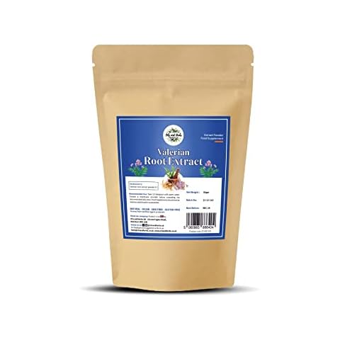 Organic Valerian Root Extract Powder by Oils and Herbs UK ( 4:1) High Strength - 100% Pure Free from Any Addictive or Sugar (50) Cover