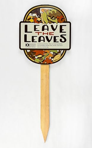 Victory Garden Of Tomorrow Leave The Leaves - Garden Sign thumb #3