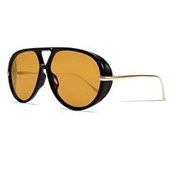 Black Frame - Orange Lens