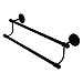 Allied Brass SB-72/24 Southbeach Collection 24 Inch Double Towel Bar, Matte Black