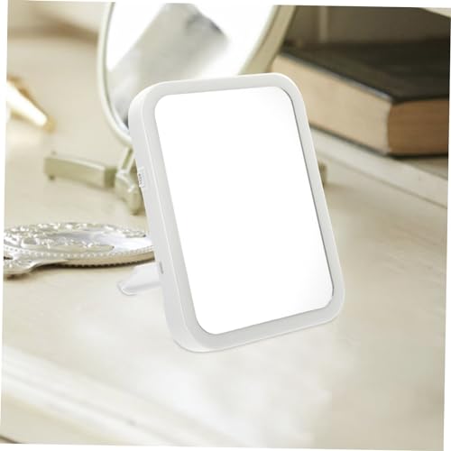 Espejo de maquillaje LED con luz y carga USB miniatura 6