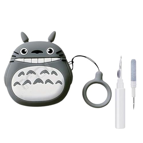 Image of YODI Case Cover for Airpods Pro|Pro 2|Airpods Pro 3|Airpods 4 Pouch, Silicone Cases with Cleaner Kit 360 Drop Protection,Shock-Resistant ((Totoro), Airpods Pro /Pro 2)