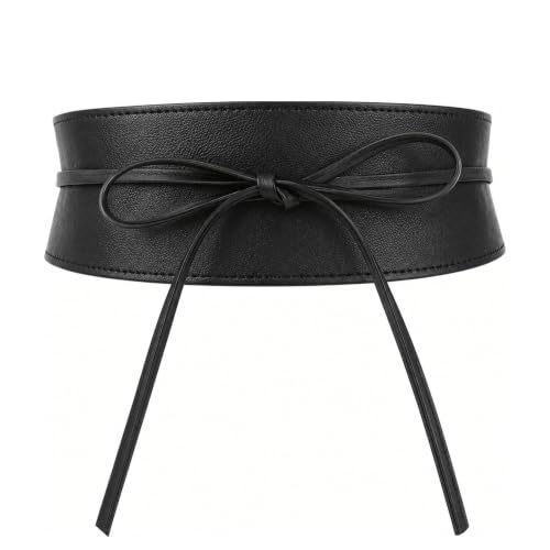 Image of FASHIONGEN - Woman Italian leather Obi belt, CASSIANE