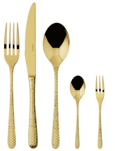 Besteck 30tlg.Vh. Edelstahl/PVD Gold [SP]