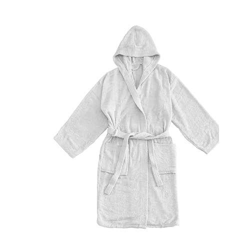 LARA MORADA Accappatoio Unisex Cotone 450gr/m² Bianco XXL