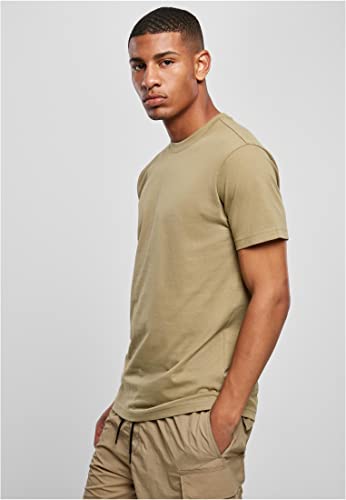 Urban Classics Basic Tee, Camiseta para Hombre, Khaki, XL