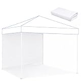 KPROE 10x10 Canopy Tent Sidewalls – Heavy Duty 300D Oxford Waterproof Pop Up...