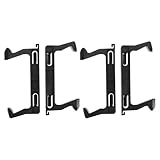 WOONEKY 4 Stück Ersatz Türhaken für Mikrowellen Türverriegelungsriegel Kompatibel mit Midea M1 211a/mm721ng1 Mikrowellen Ersatzzubehör mit Einfachem Einbau