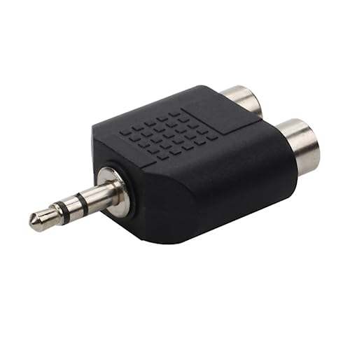 Adaptador RCA a AUX para conectar tu móvil al altavoz estéreo del salón