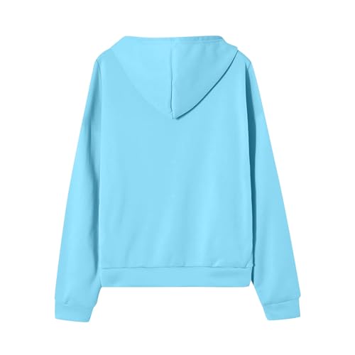 Zip Up Hoodie Women Casual Oversized Sweatshirts - Fall Fashion Fleece Lined Jacket - Thick Warm Coat Winter Clothing