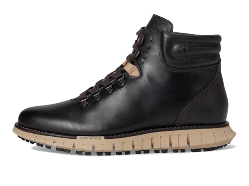 Cole Haan Cole Haan Mens Zerogrand Remastered Waterproof Hiking Boot, Dark Chocolate/Black/Dark Latte, 12-W US