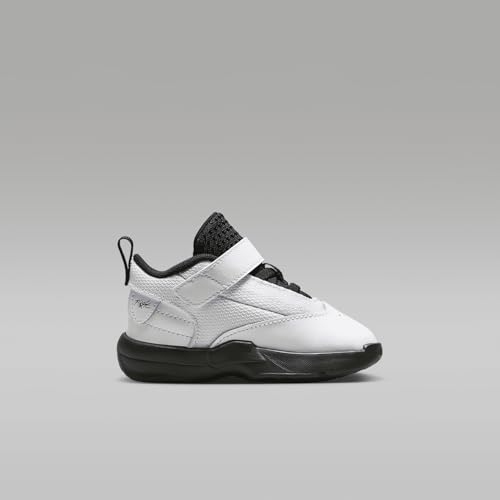 Jordan Max Aura 6 Baby/Toddler Shoes (FQ8296-101, White/Black/Metallic Gold) Size 93