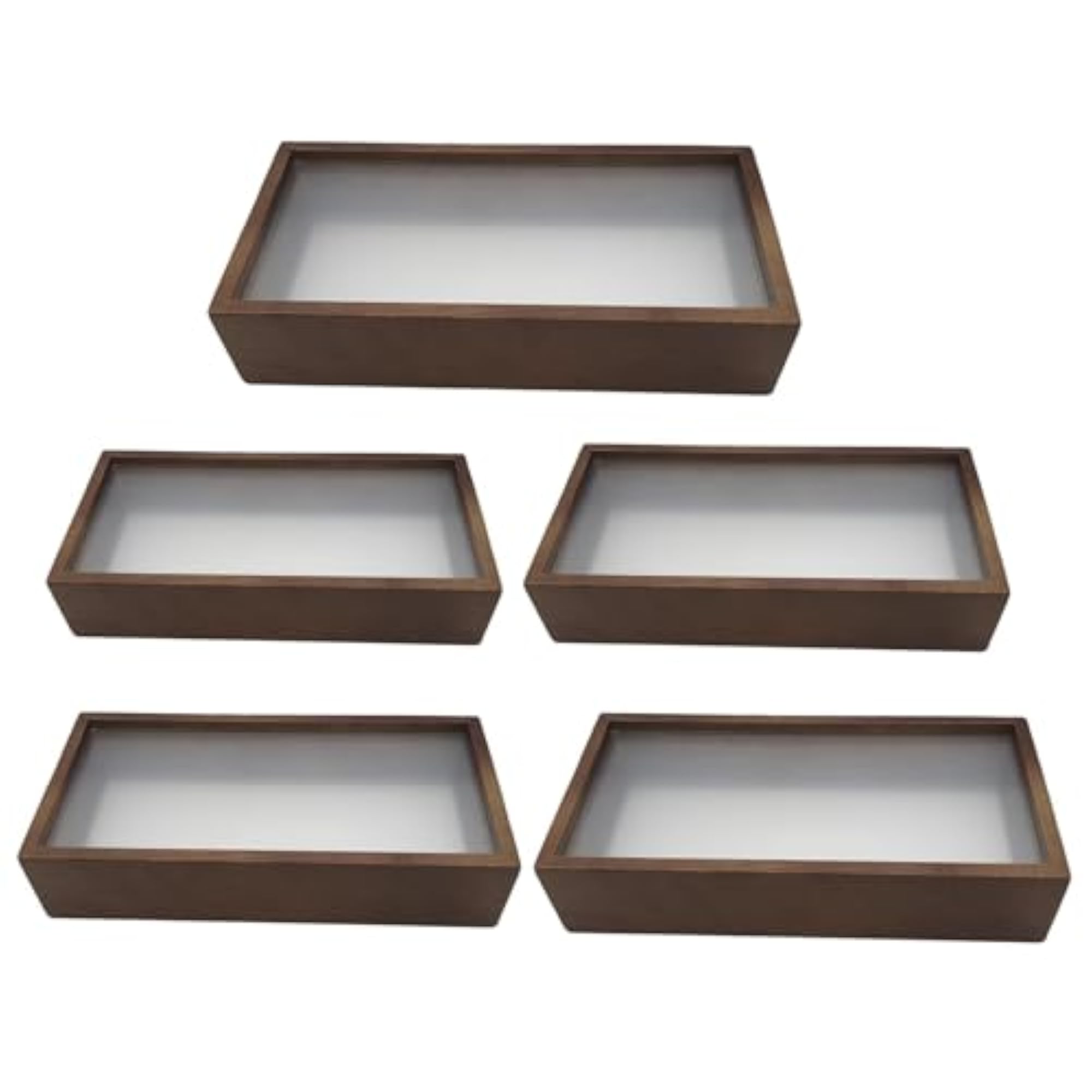 Wood Shadow Box Frame for Dried Flower Display