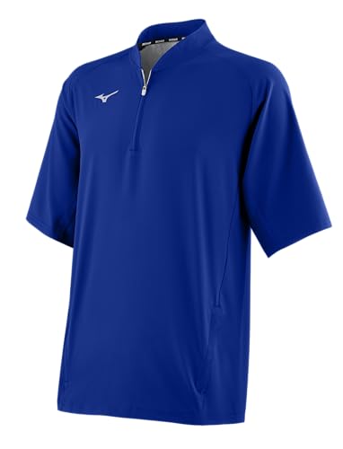 Mizuno Boys' Youth Gametime Short Sleeve Hitting Jacket
