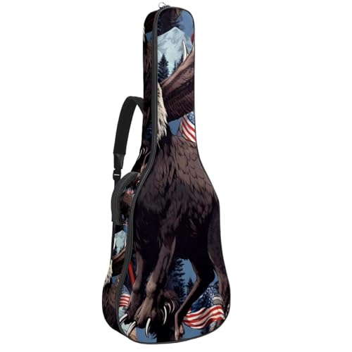 Sac pour guitare avec protection améliorée et plusieurs compartiments de rangement