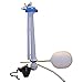 LASCO 04-4047 Toilet Ballcock with Anti-Syphon Plastic 8-1/2-Inch Fill Valve Kit with Float, Float Rod, Refill Tube, Flapper and Nut