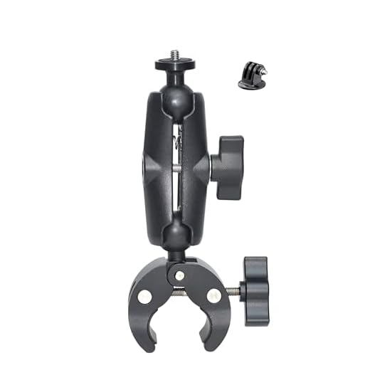 Fotoleey camera kit moto per Insta360 Ace Pro/ X3/ X2,One RS/One R compatibile con GoPro Hero 12/11/10/9/8 rotazione a 360 gradi, alluminio