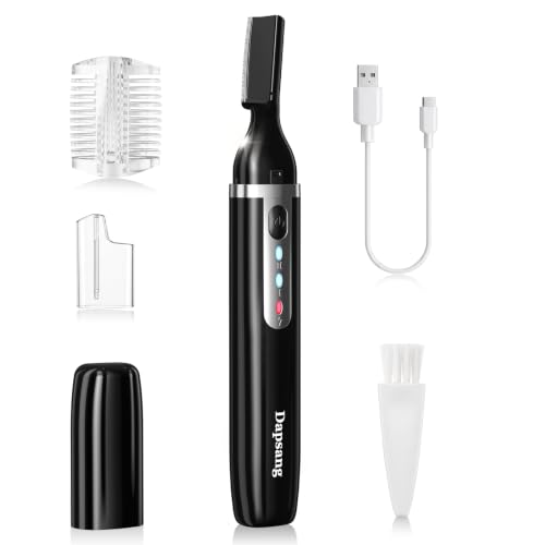 Dapsang Eyebrow Trimmer, Electric Eyebrow Razor for Women Men, Rechargeable Painless LED Light...