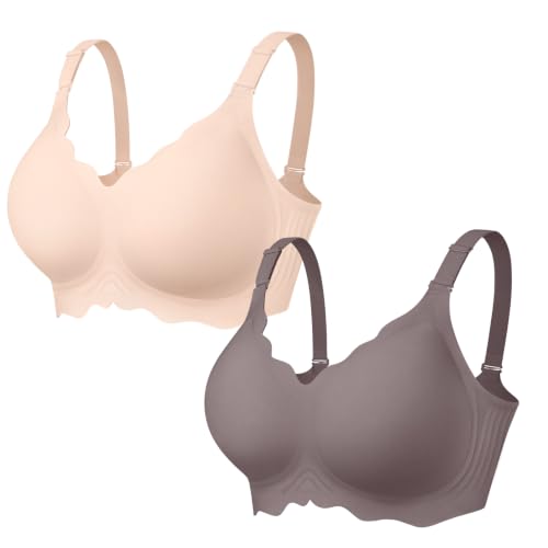 Image of OEAK Women Value Series Jelly Bras Wireless Pushup Convertible Bra