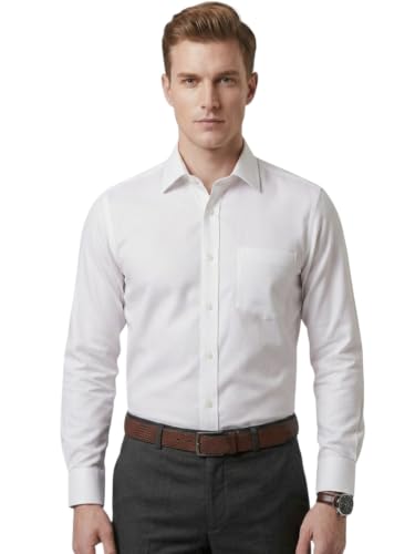 Image of Appel Touch Men's Cotton Blend Formal Shirt Full Sleeves