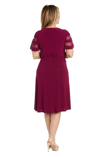 Image of R&M Richards Women's Allegra Cascade Dress