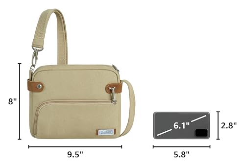 Image of Travelon Anti-Theft Heritage Small Crossbody Bag