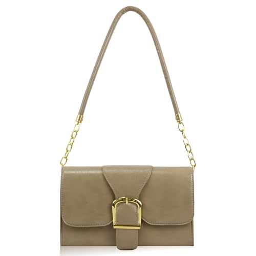 Image of Shoulder Bag for Women, Vegan Leather Classic Crossbody Purses Handbags, Trendy Hobo Bag Tote Purses for Women