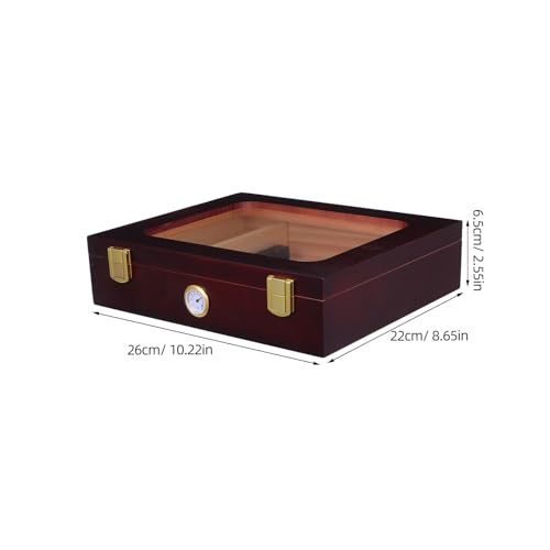 Boîte à cigares YARNOW en bois pour préserver les arômes du tabac - 2