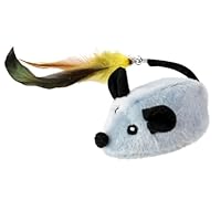 Qoo(*´꒳`*) ＋ねずみ Amazon | TopGTzolun 電動猫おもちゃ 防真電動ねずみ ライト効果と