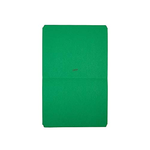 Staples 509653 Top-Tab File Folders Straight-Cut Tab Letter Size Green 100/Bx #TOP2