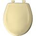 Bemis 200SLOWT 541 Lift-Off Plastic Round Slow-Close Toilet Seat, One Size, Sunlight