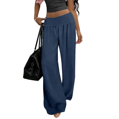 Pantalons lin femme été large pour rester fraîche et confortable malgré la chaleur