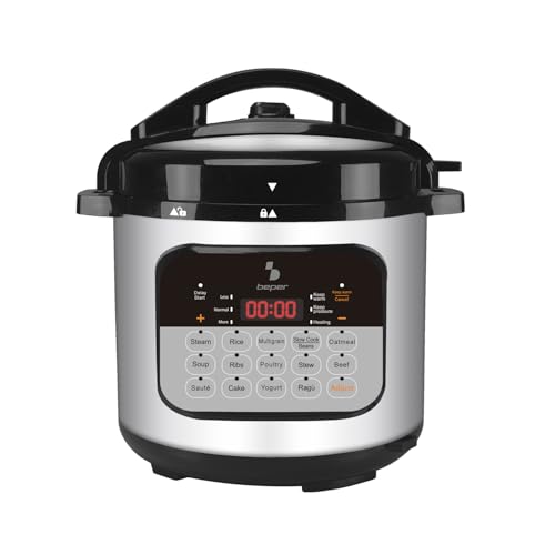 BEPER P101COS002 Pentola Multicooker a Pressione 6 Litri,15...