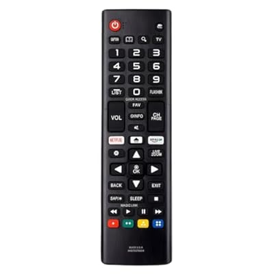 AKB75375604 LG TV Remote Control Replacement for Smart TV - Easy Setup Remote, Streaming Shortcuts - Works with LG 4K, UHD, LED, OLED Smart HDTV Models (AKB75095307 AKB74915305 AKB76040302)