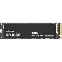 Crucial SSD 1TB PCIe 5.0 x5 Gen5 NVMe M.2, Velocidades de