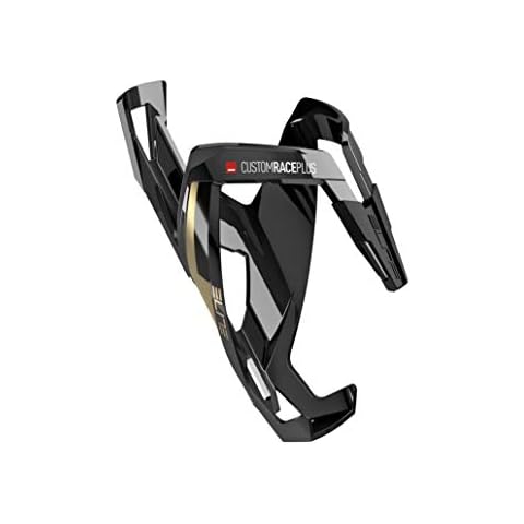 Elite Custom Race Plus Bottle Cage in Black/Gold Cover
