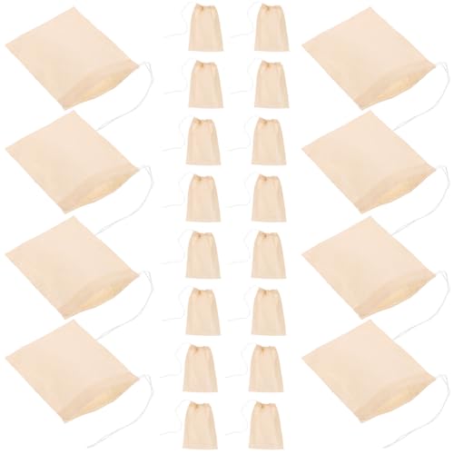 KESYOO 300個 使い捨てドローストリング紙ティーバッグ 飲みやすい茶こし袋 抽出しやすいフィルター袋 お茶 コーヒー スパイス用便利パック