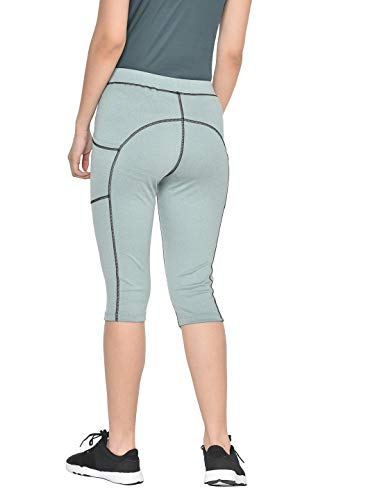 Image of CHKOKKO Women's High Rise Regular Fit Polyester Blend Leggings
