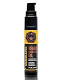 GIBS GROOMING Beard, Hair & Tattoo Oil, Manscaper YELLOW,BLACK, (51701) , 1 Fl Oz (Pack of 1)
