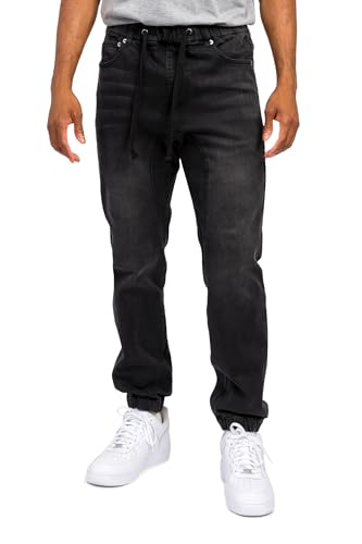 パンツ OHOTORO Adjustment Waist Pants VICTORIOUS Men's Drop Crotch Joggers Denim Jean Pants JG803