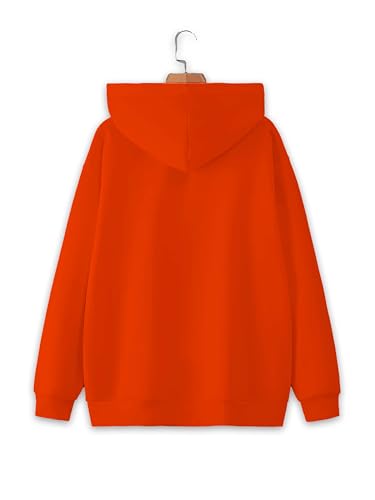 Image of Mack Jonney Solid Hooded Cotton Fleece Sweatshirt for WOMEN-VMACK639218