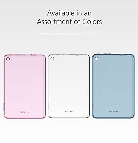 Made for Amazon Clear Case & Glass Screen Protector, for Fire 7 Tablet (2022 Release) | Blue by Mission Cables - Image 6