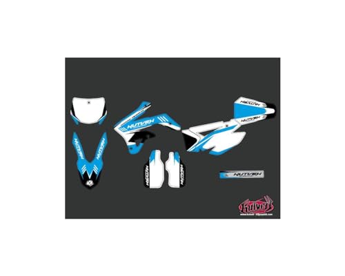 Kit déco moto cross Chrono TM 250 protège plastiques rayés - 2