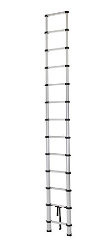 Cosco 20313T1ASE Smartclose Telescoping Aluminum Ladder, (300-Pound Capacity, 12.5 ft. ladder with 16 ft. Max Reach)